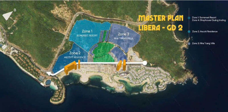 mặt bằng tổng thể Hình ảnh tiến độ triển khai dự án La Tiên Villas